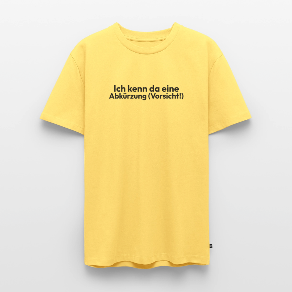 Ich kenne da eine Abkürzung. - sky yellow