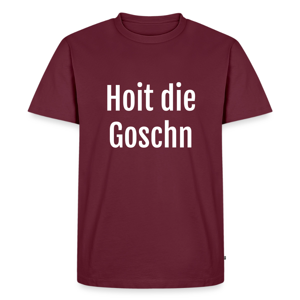 Hoit die Goschn - Burgunderrot