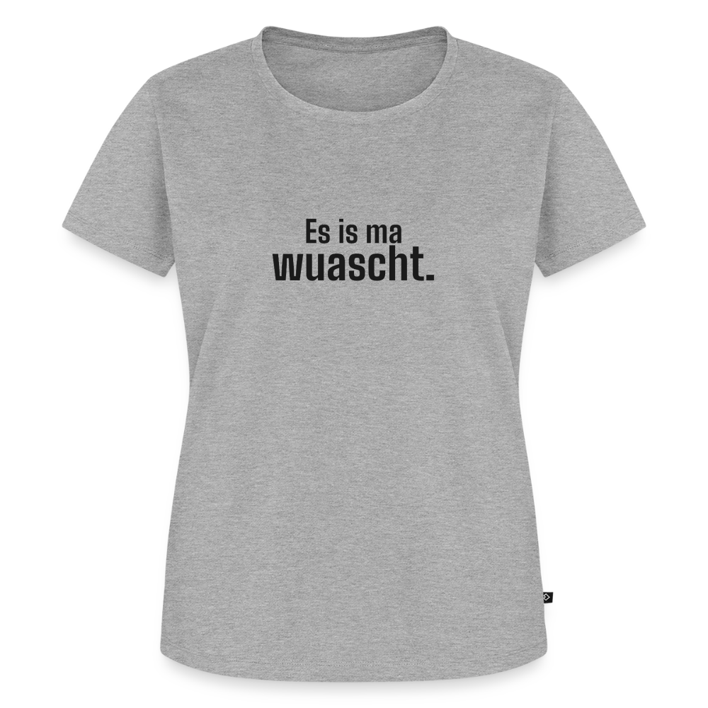 Es is ma wuascht. - heather grey