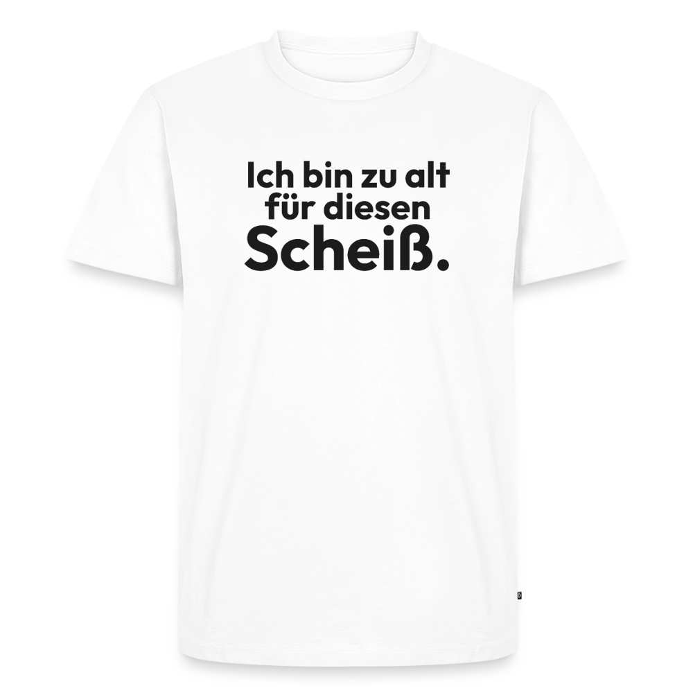 zu alt für diesen scheiß - white
