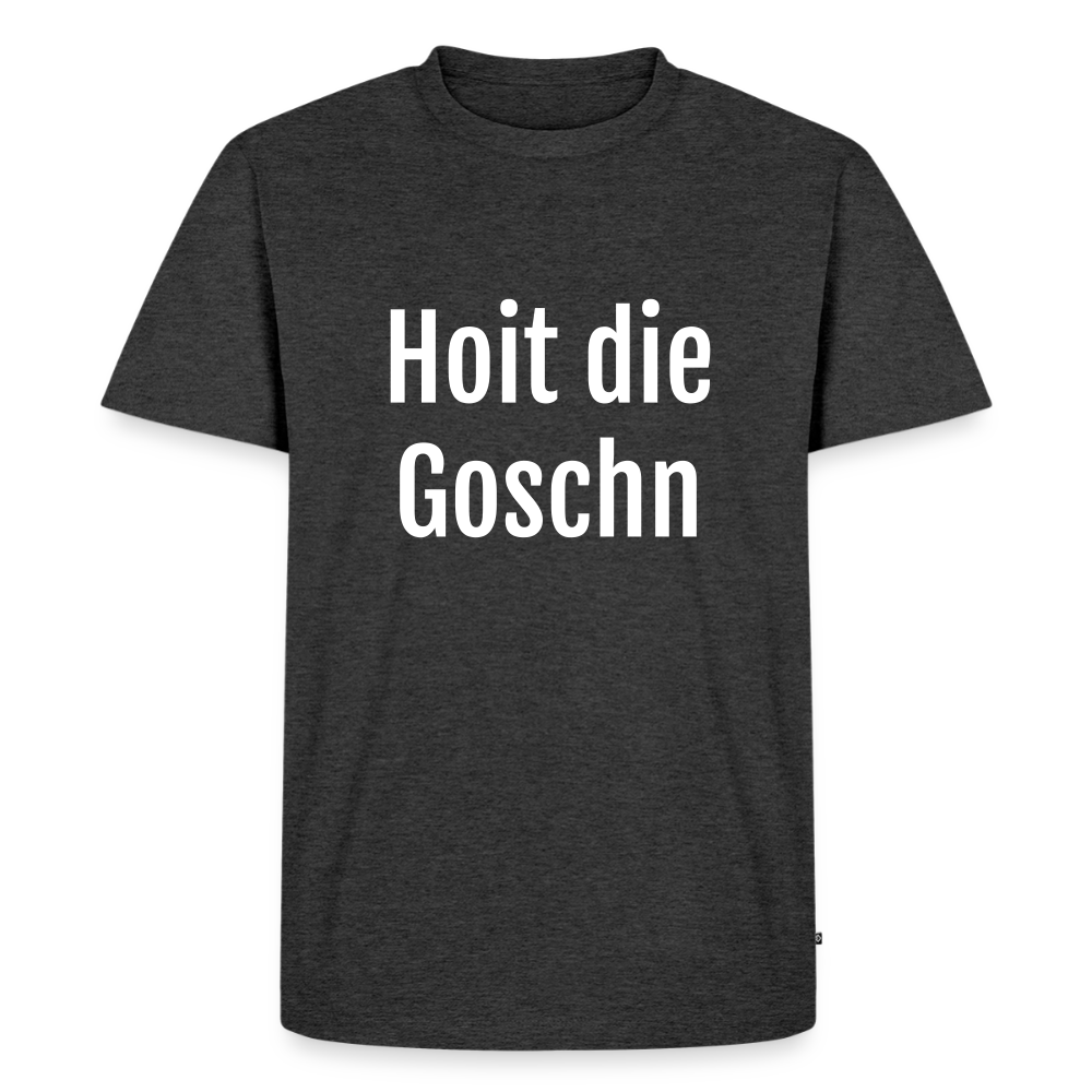 Hoit die Goschn - Anthrazit meliert