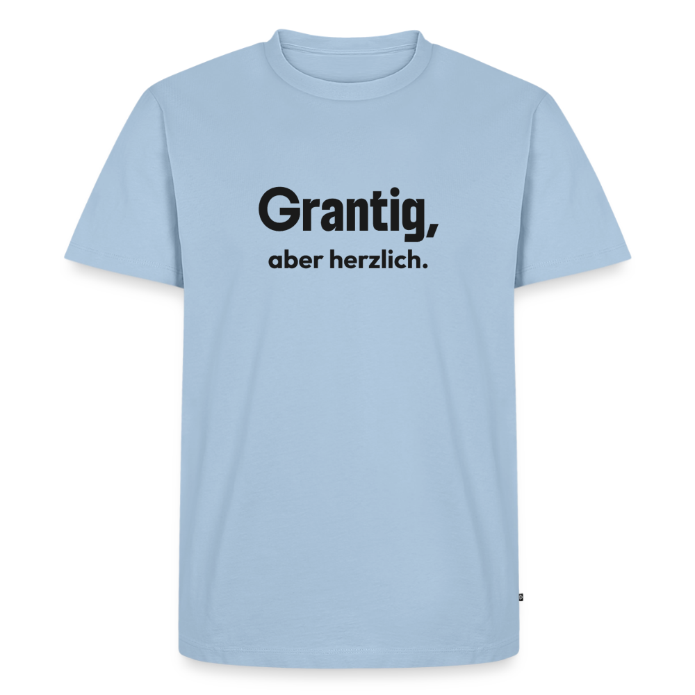 Grantig, aber herzlich. - light blue