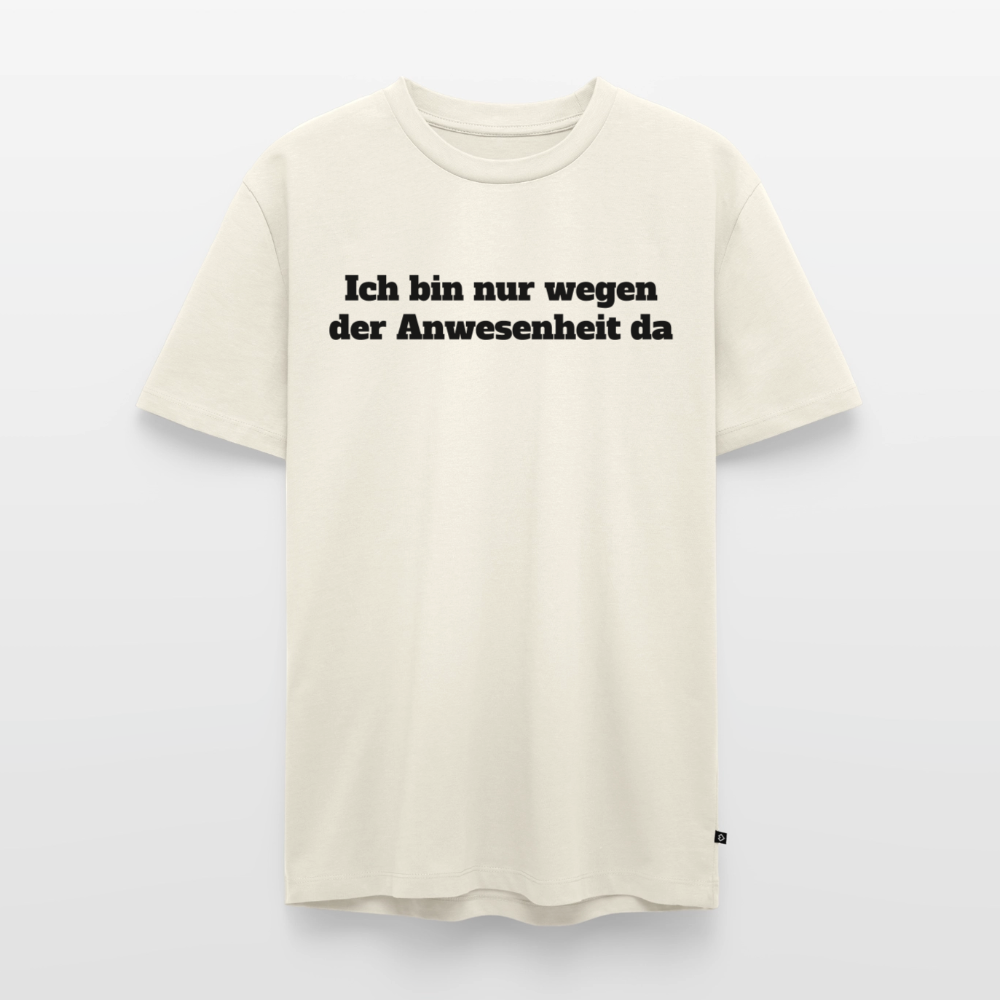 Anwesenheitshirt - Naturweiß