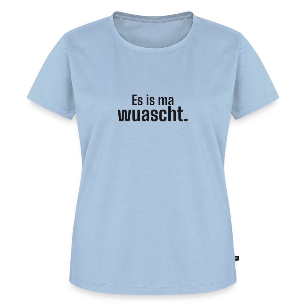 Es is ma wuascht. - light blue