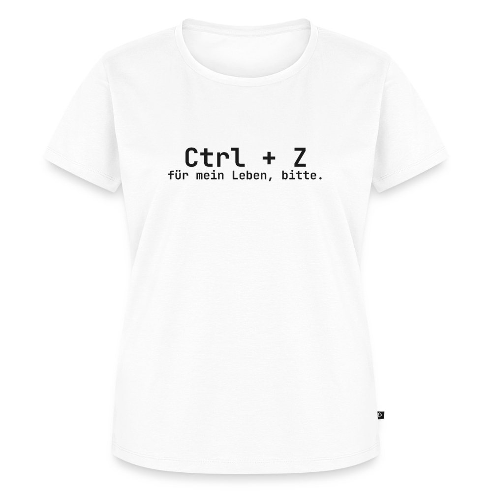 Ctrl + Z für mein Leben, bitte. - white
