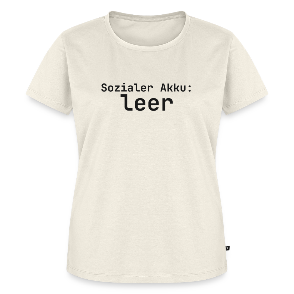 Sozialer Akku: leer - off white