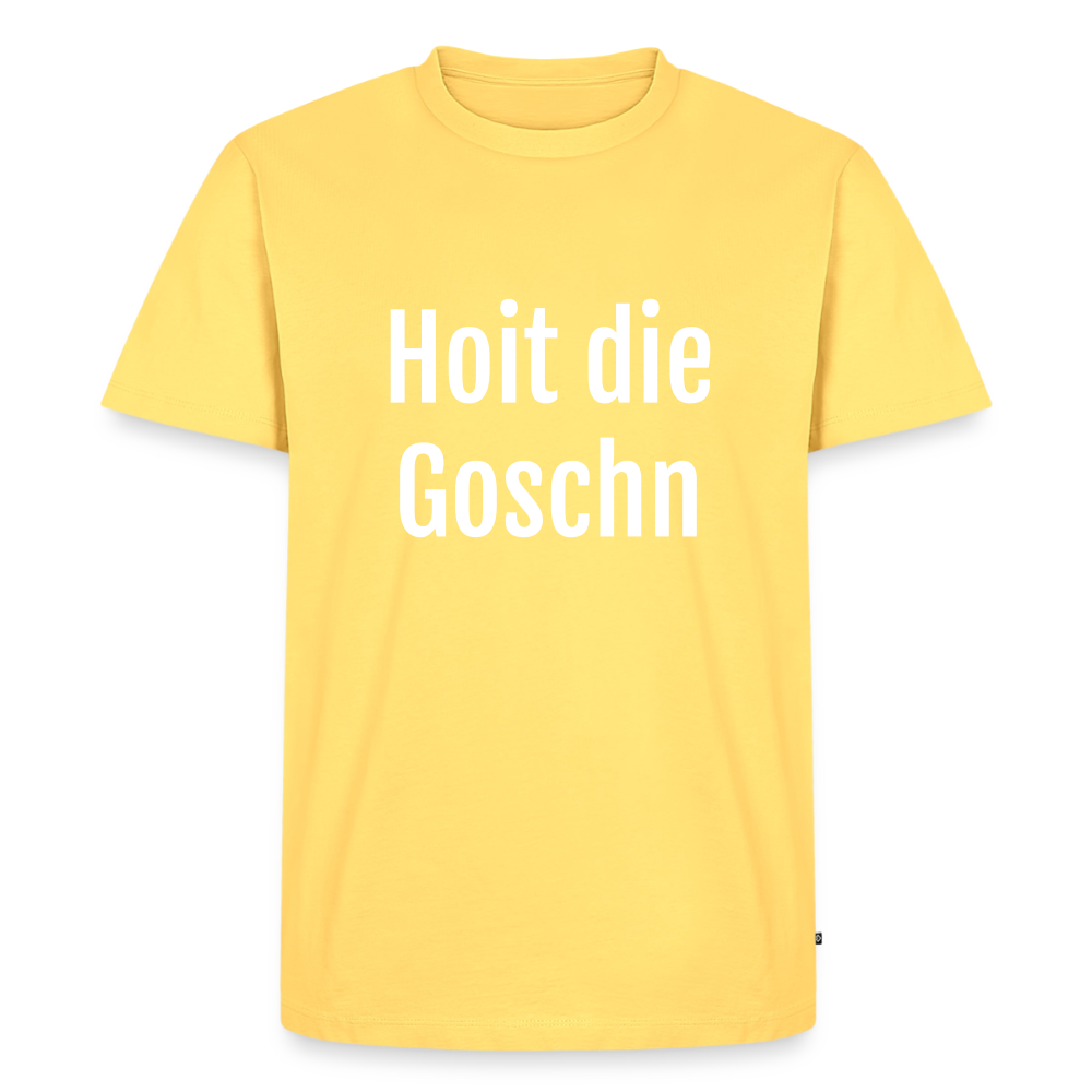 Hoit die Goschn - Pastellgelb