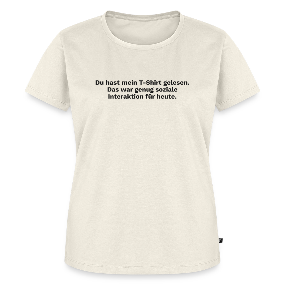 Du hast mein T-Shirt gelesen - off white