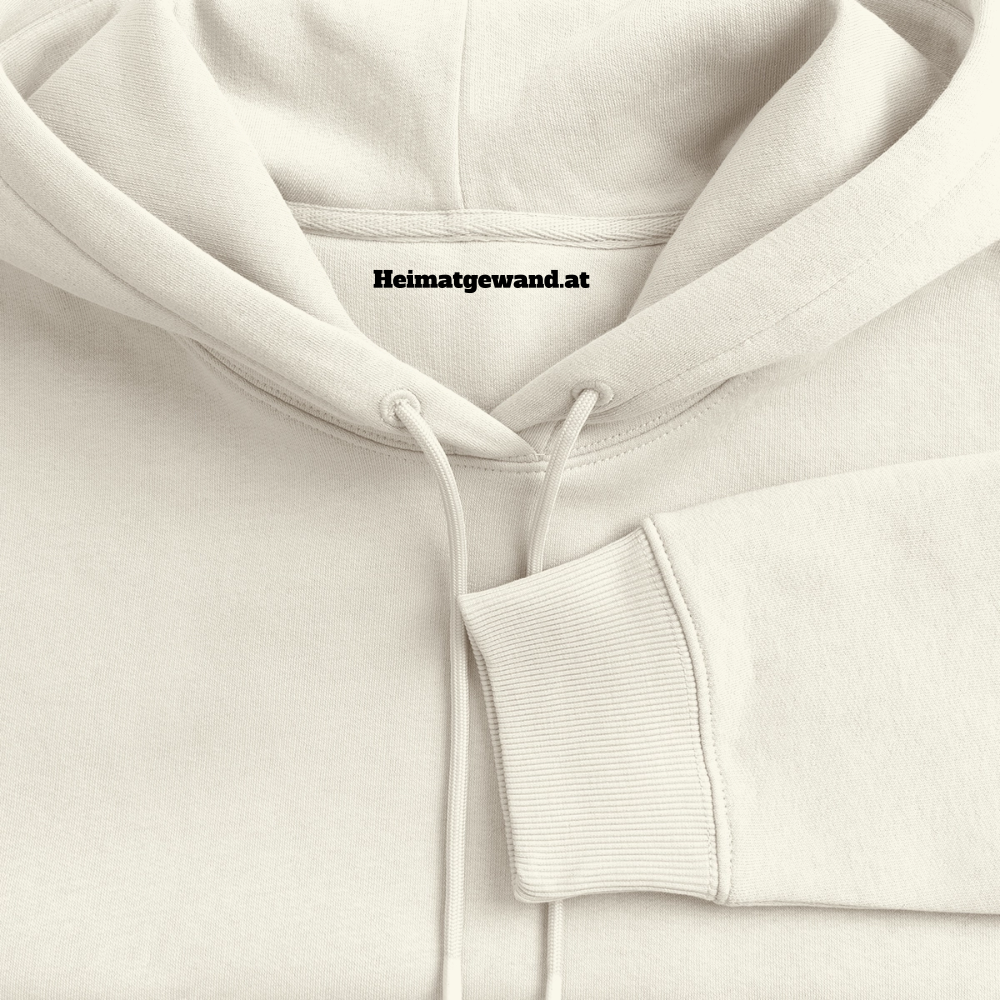 Hoamatgfühl. Hoodie - Naturweiß