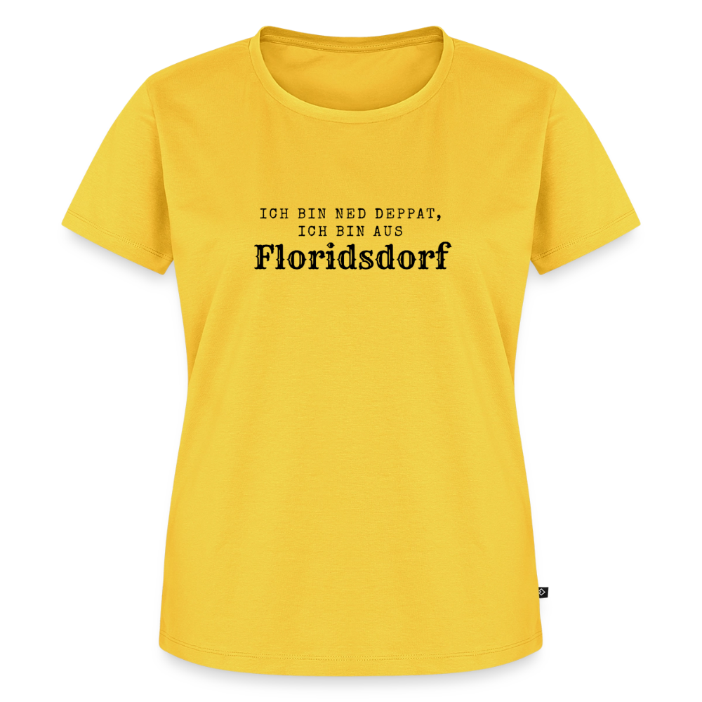 Ich bin ned deppat, ich bin aus Floridsdorf. - sun yellow