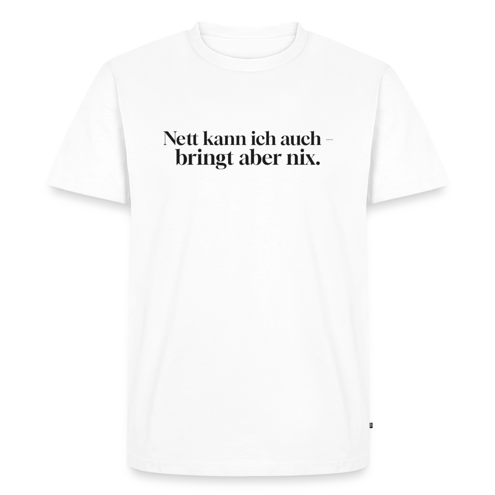 Nett bringt nix - white