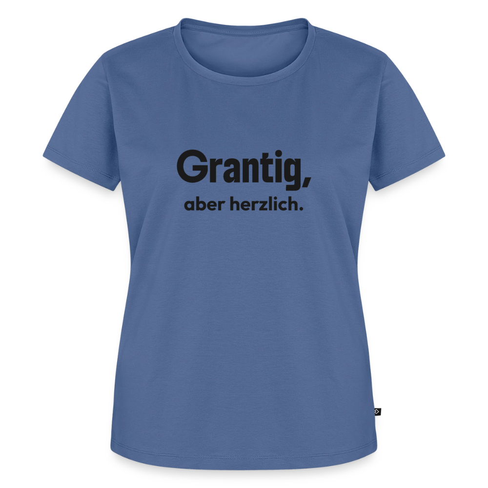 Grantig, aber herzlich. - stone blue