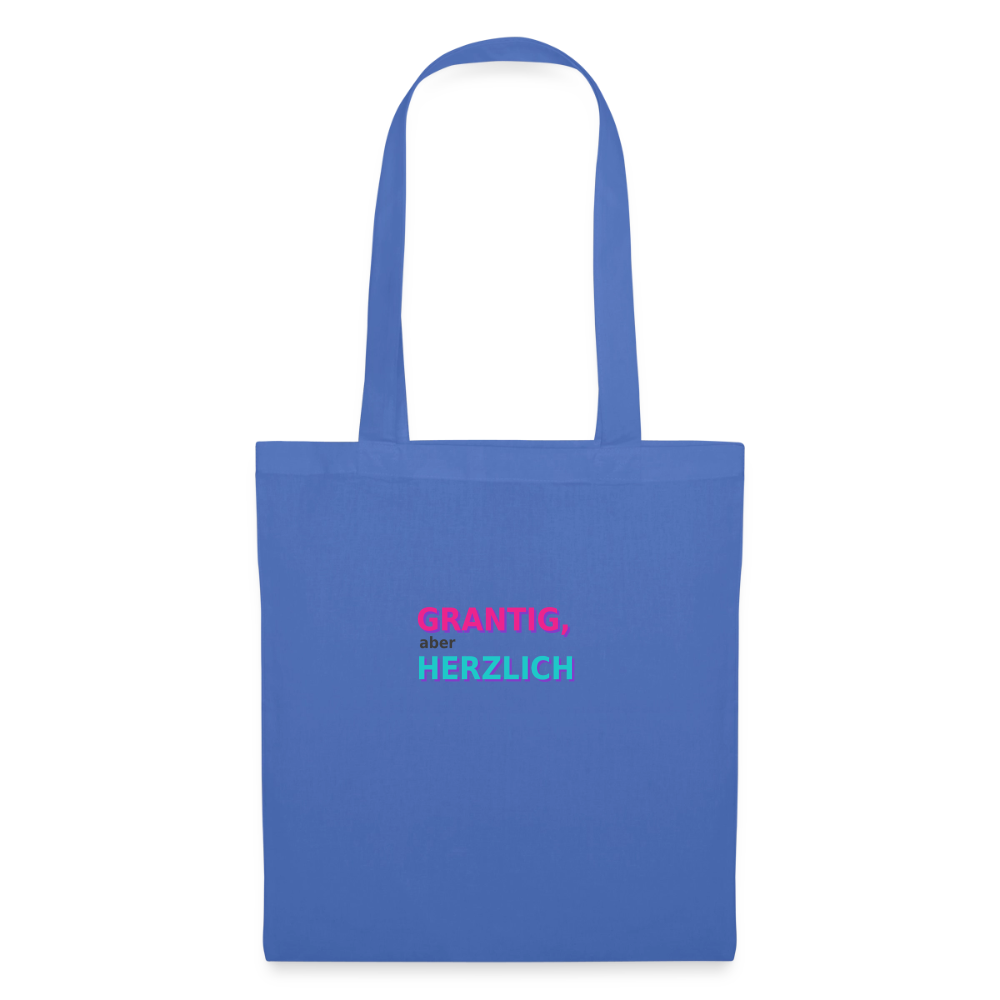 Grantig, aber herzlich - light blue
