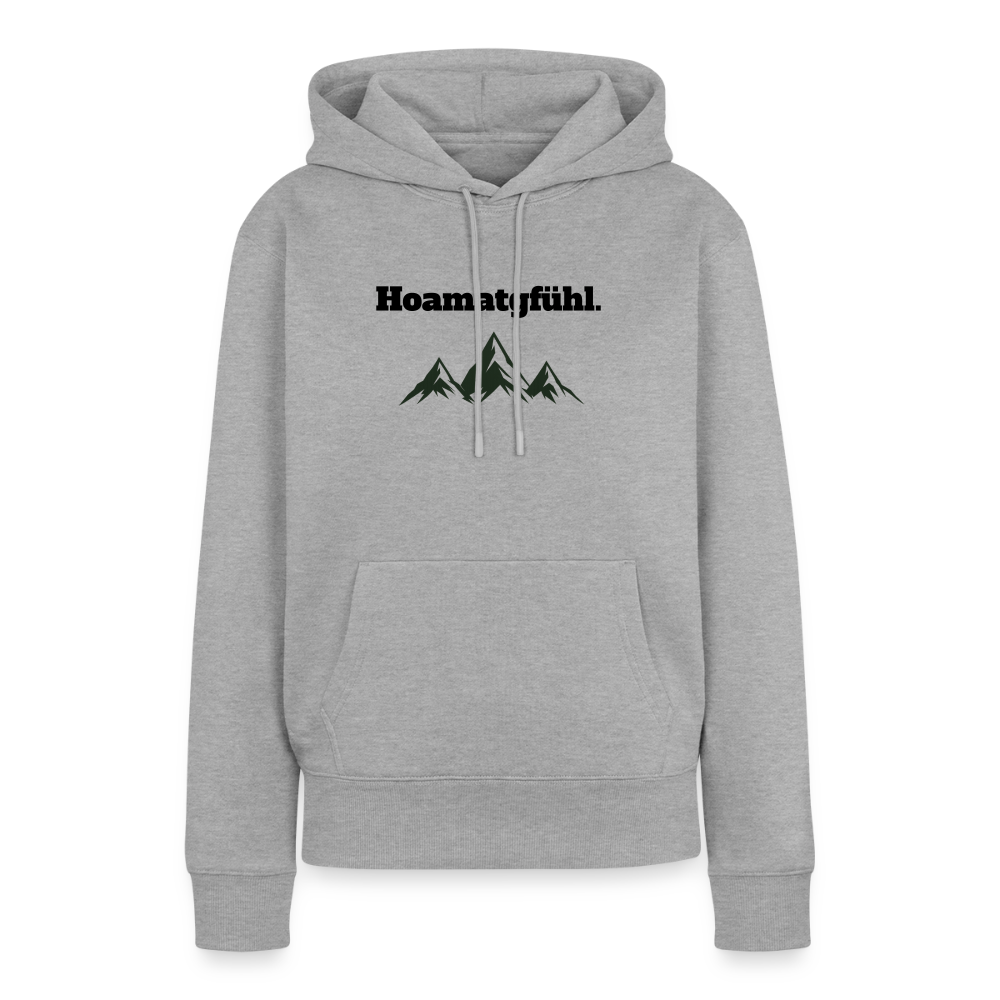 Hoamatgfühl. Hoodie - heather grey