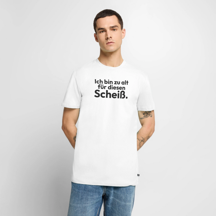 zu alt für diesen scheiß - white