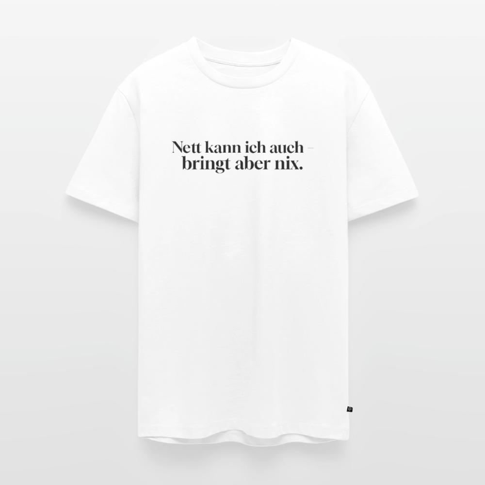 Nett bringt nix - white