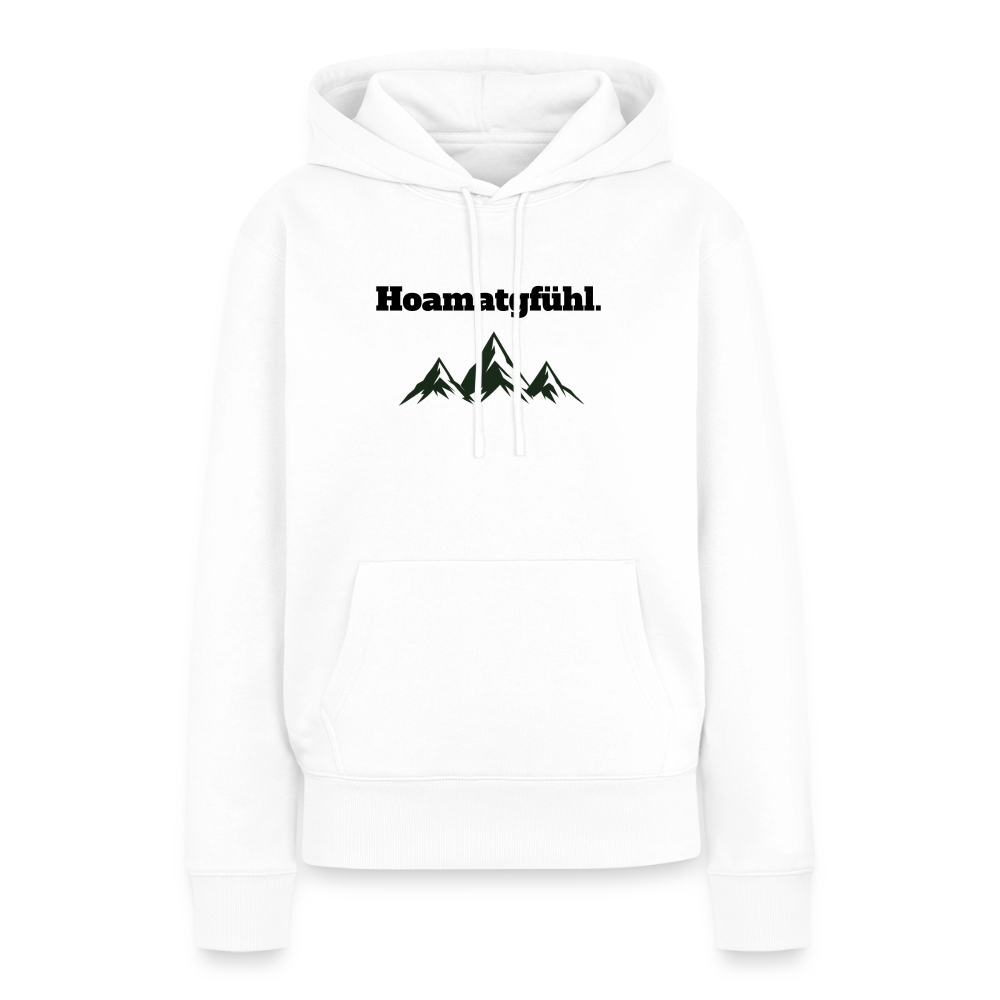 Hoamatgfühl. Hoodie - white