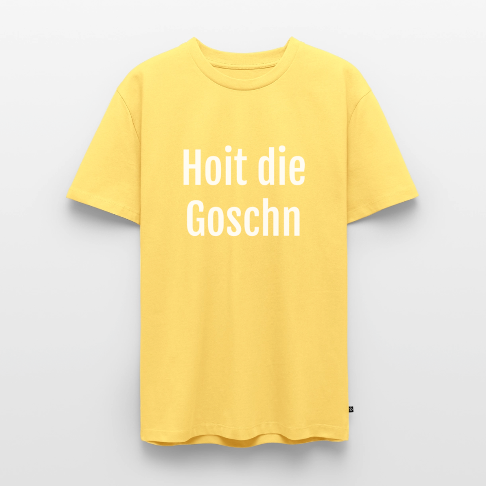 Hoit die Goschn - Pastellgelb