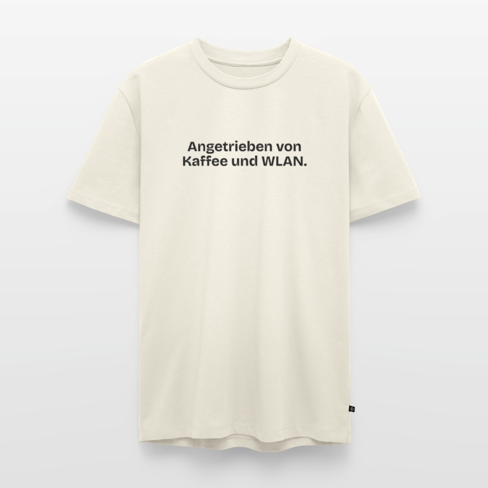 Angetrieben von Kaffee und WLAN. - off white