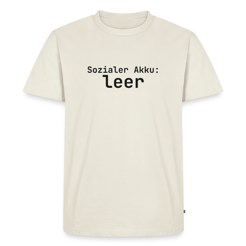 Sozialer Akku: leer - off white