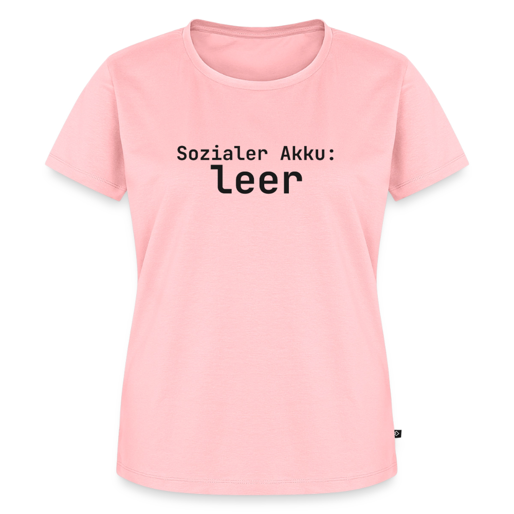 Sozialer Akku: leer - rose