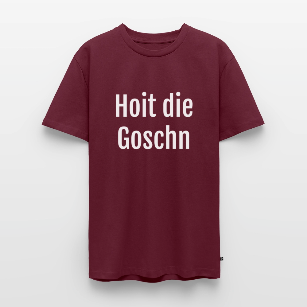 Hoit die Goschn - Burgunderrot