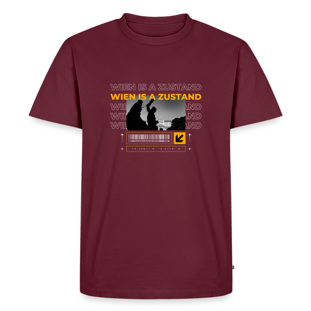 WIEN IS A ZUSTAND - burgundy