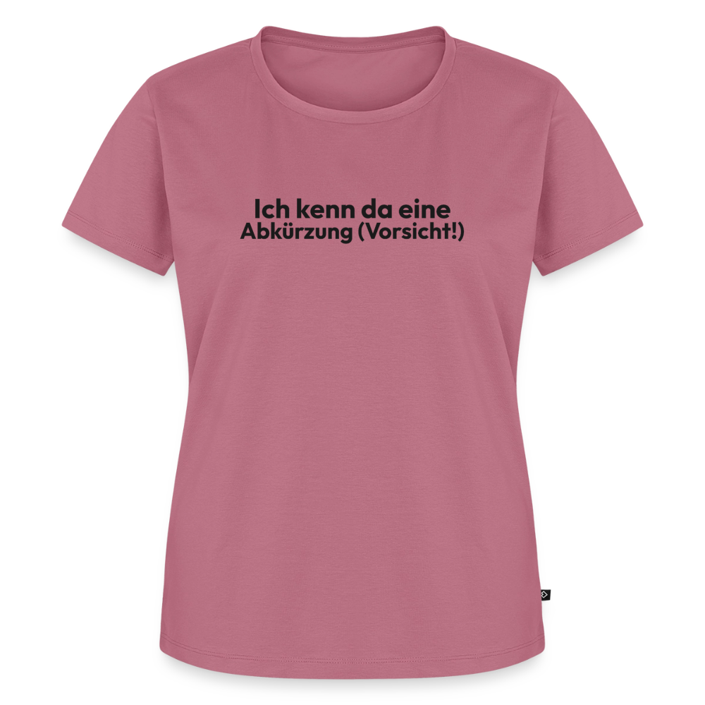Ich kenne da eine Abkürzung - mauve