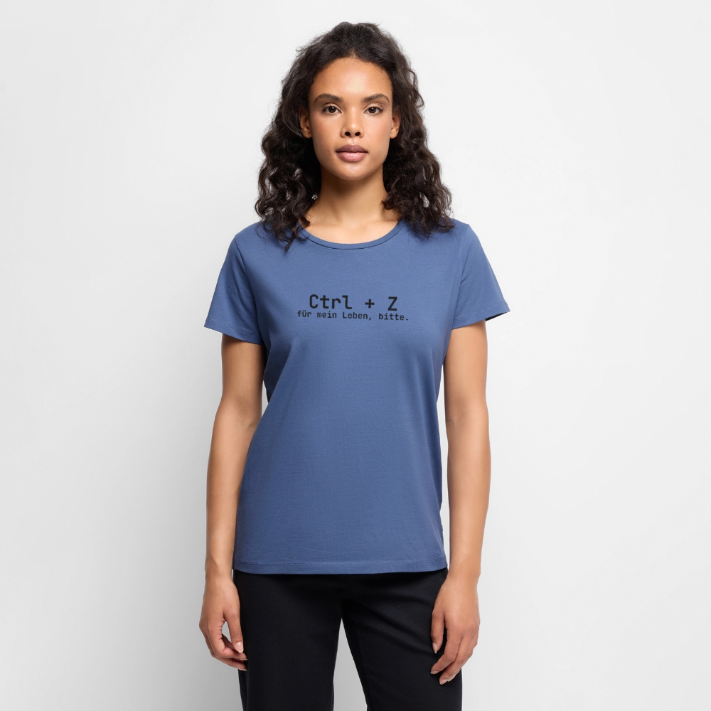 Ctrl + Z für mein Leben, bitte. - stone blue