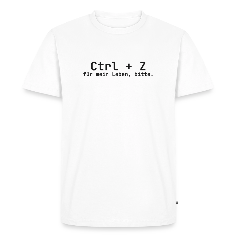 Ctrl + Z für mein Leben, bitte. - white