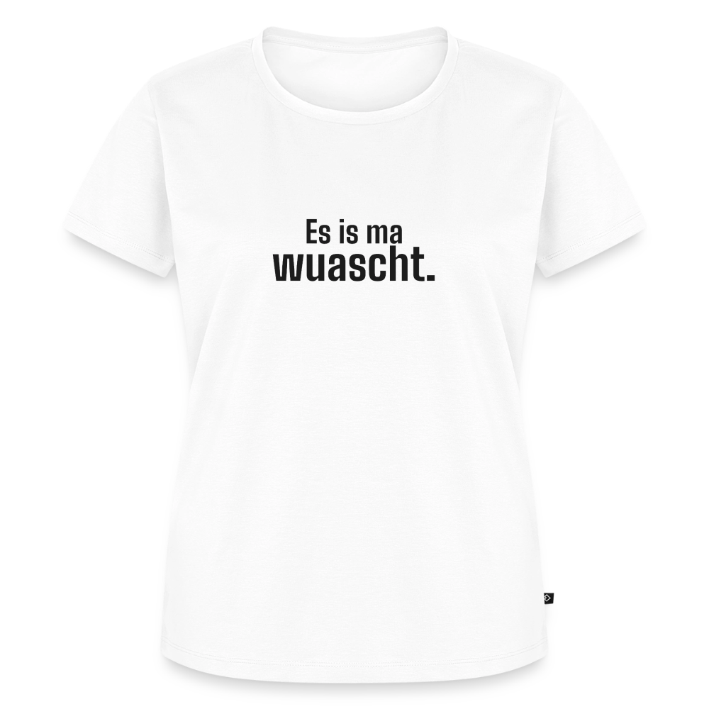 Es is ma wuascht. - white