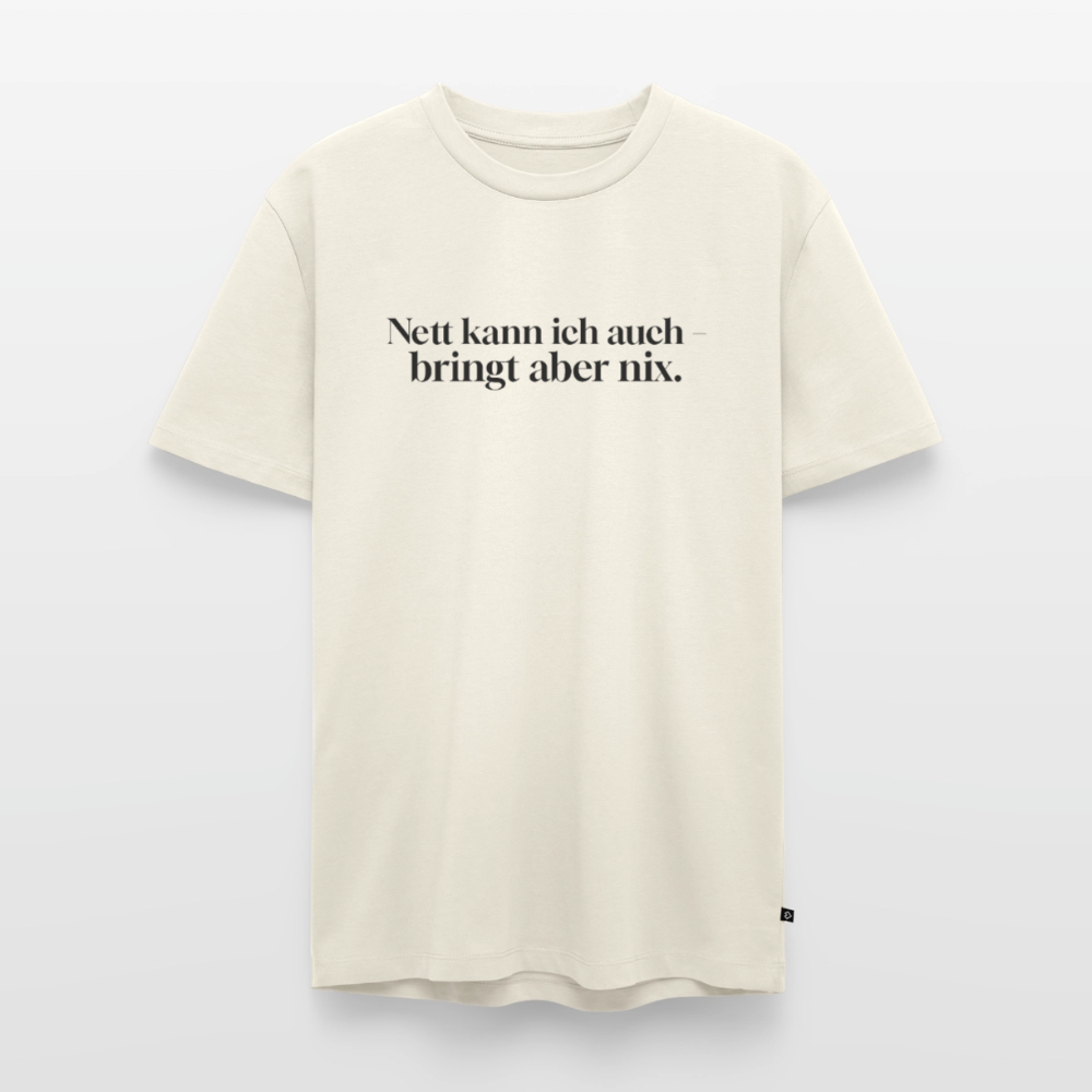 Nett bringt nix - off white