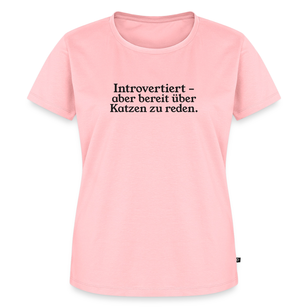 Introvertiert - aber bereit über Katzen zu reden. - rose