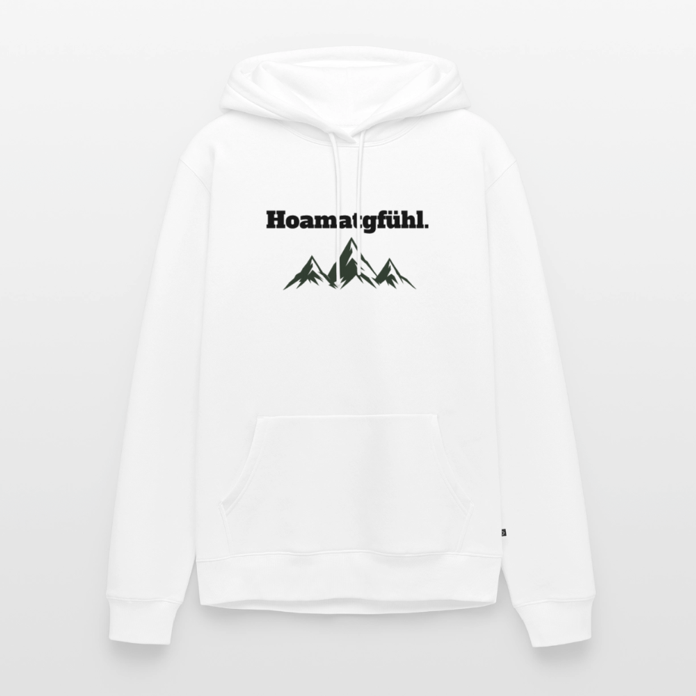 Hoamatgfühl. Hoodie - Weiß