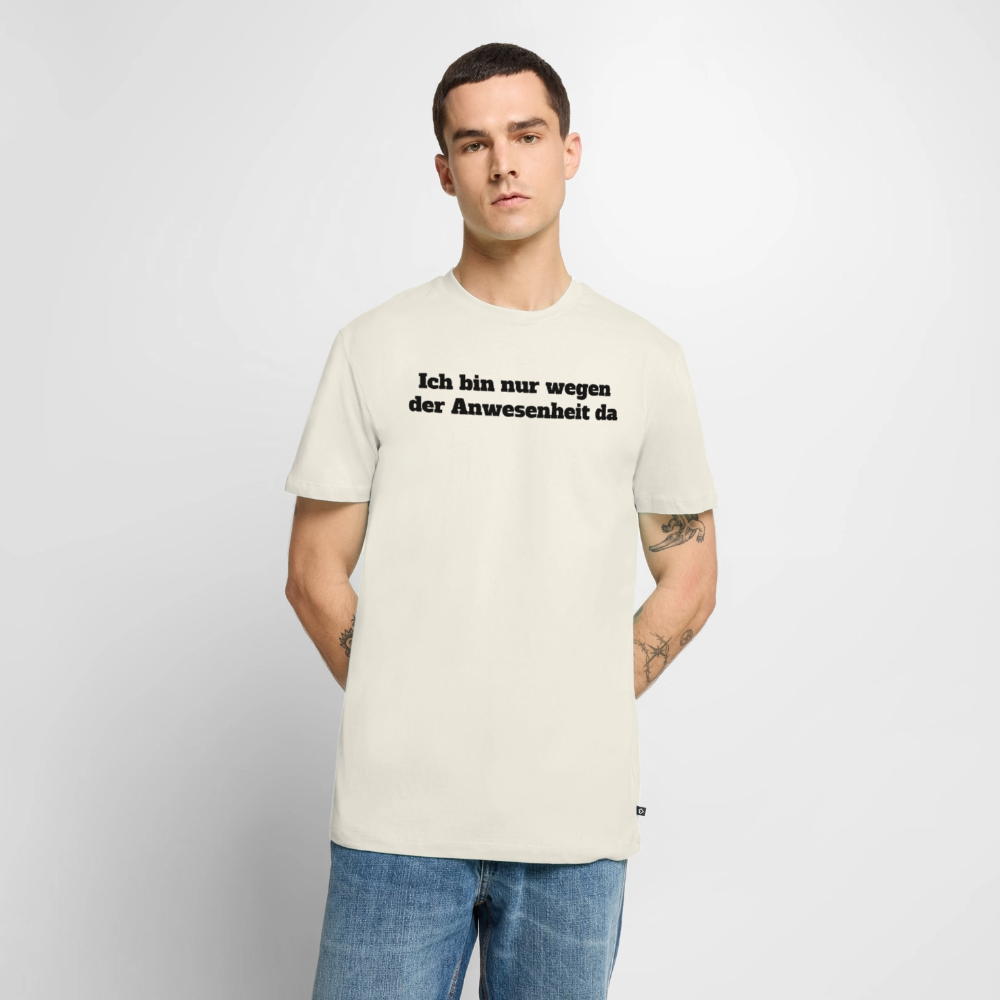 Anwesenheitshirt - Naturweiß