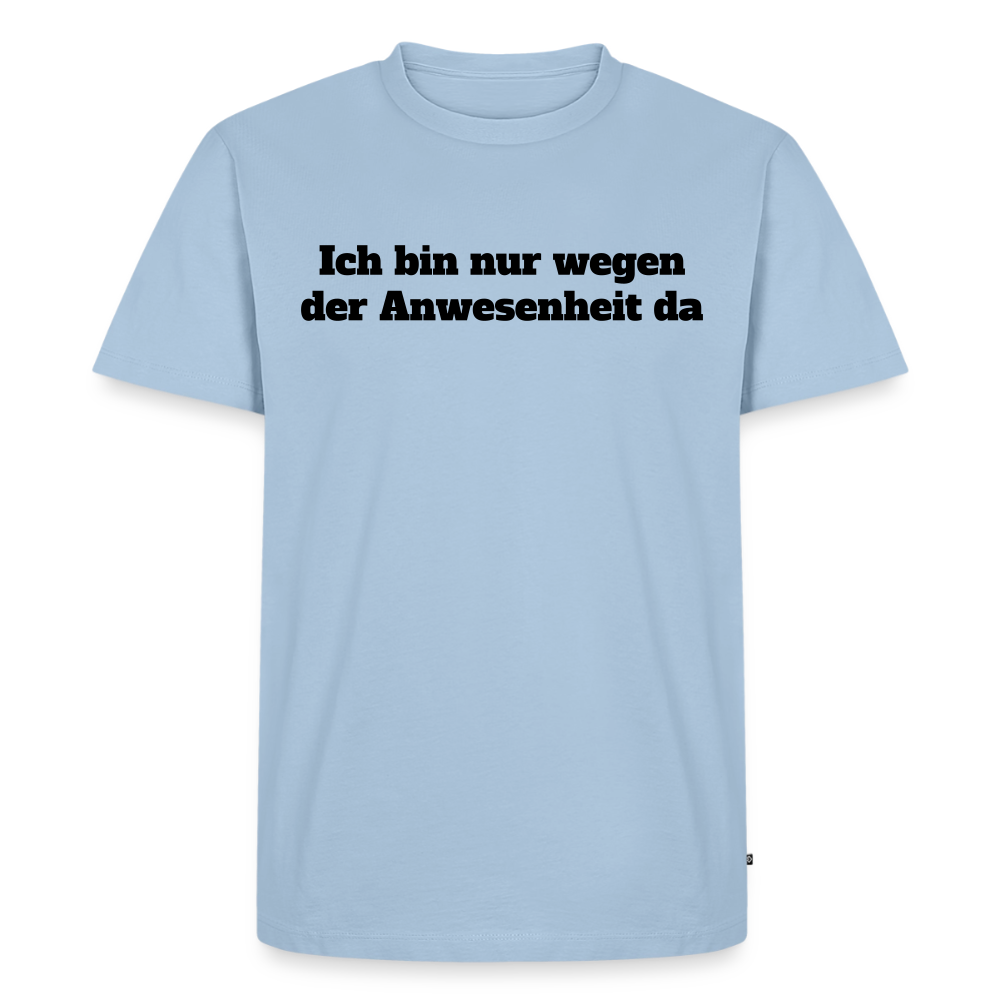 Anwesenheitshirt - Hellblau